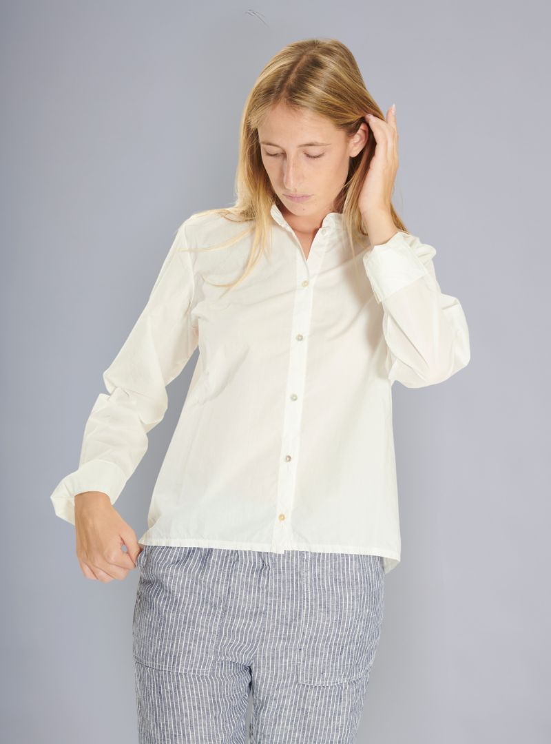 Blouse Verde Popeline