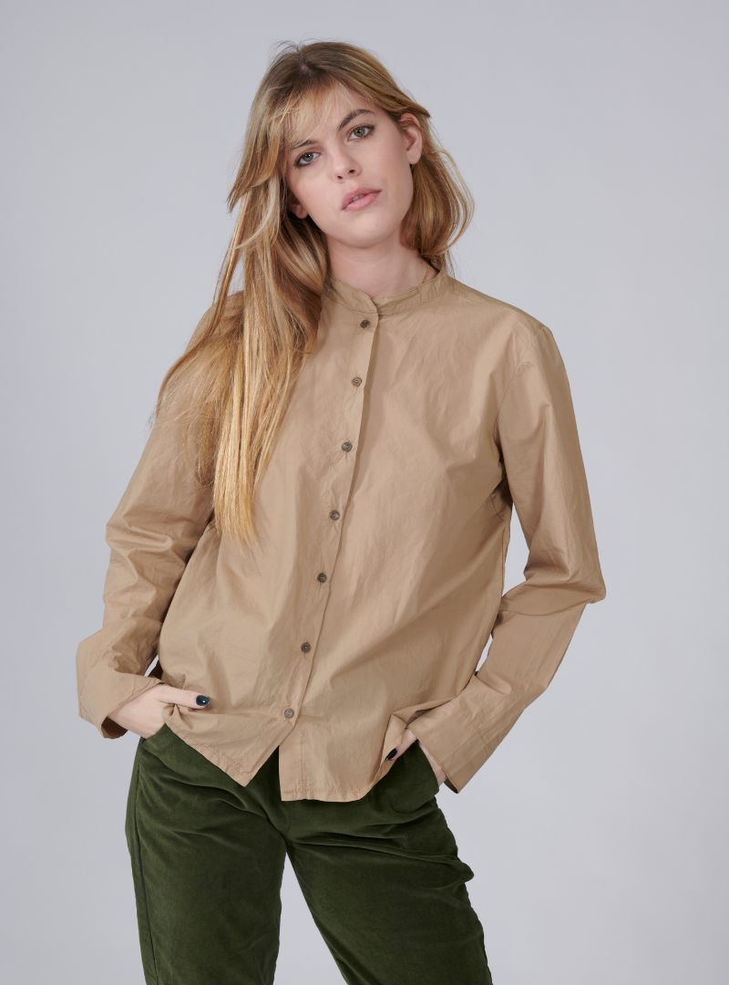 Blouse Verde Popeline