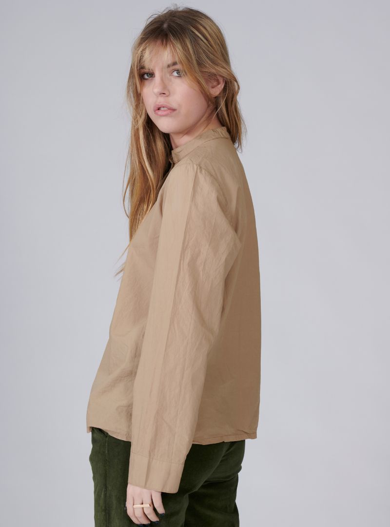Blouse Verde Popeline