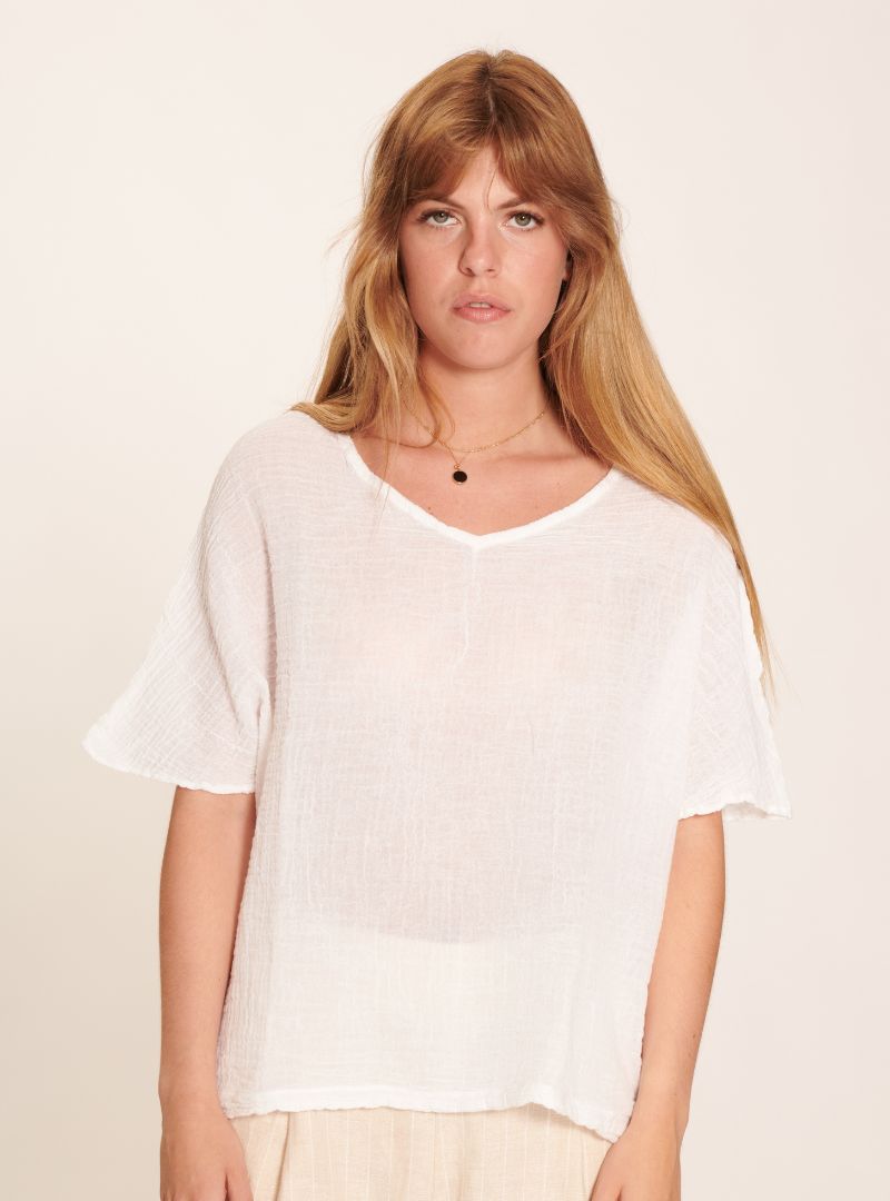 T-Shirt Roc Blanc
